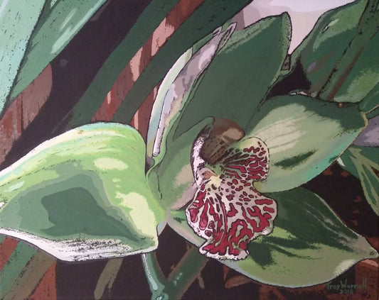 *Fav* Green Orchid by TW - Prints Available
