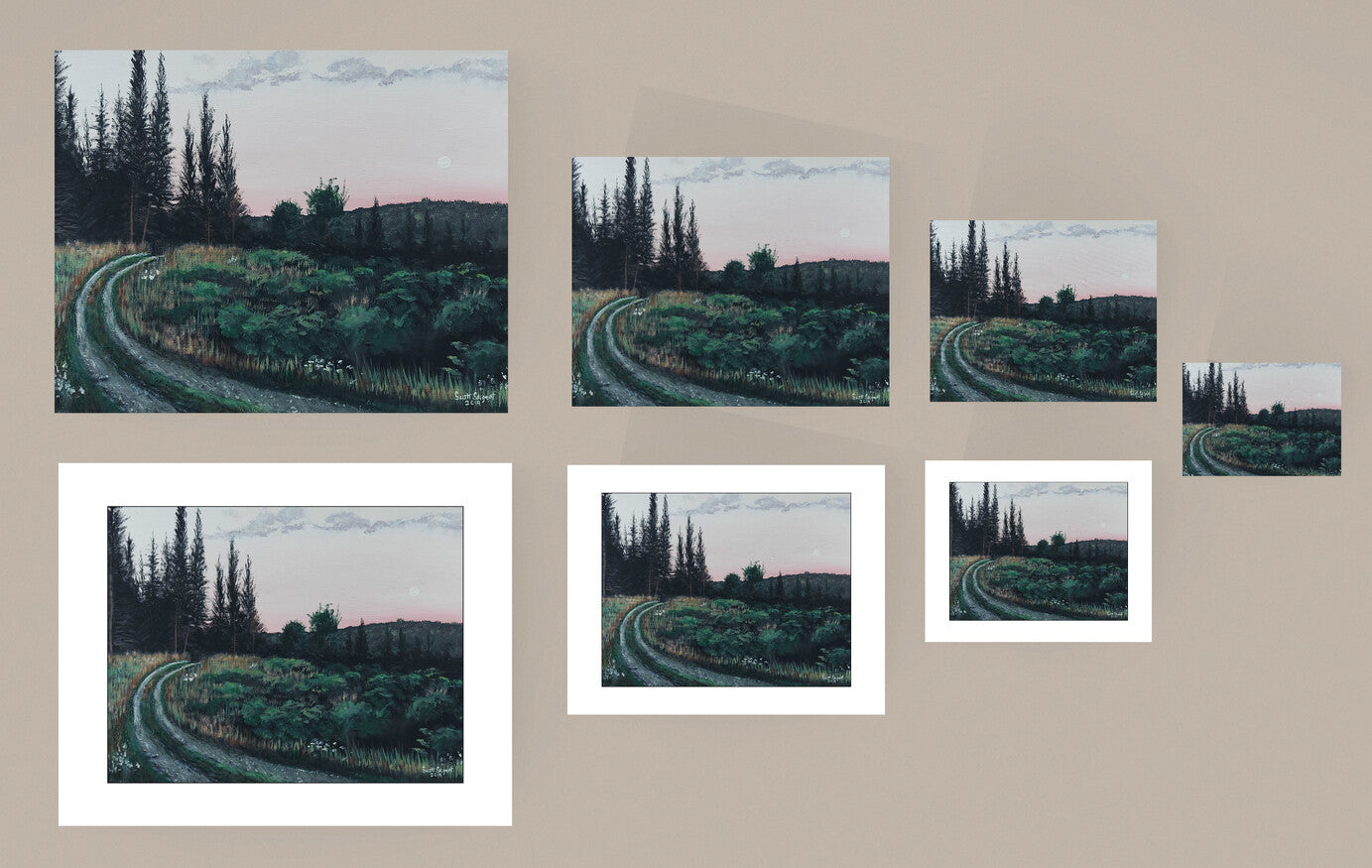 Logging Road by SS - Original Available