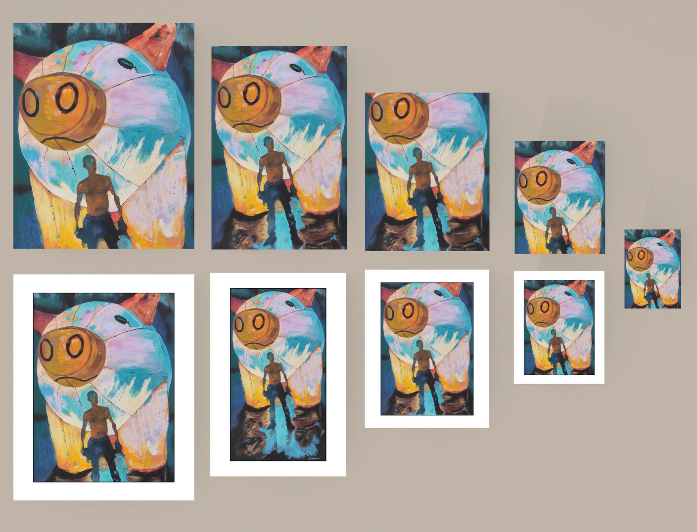 Pig Dance by SS - Prints Available