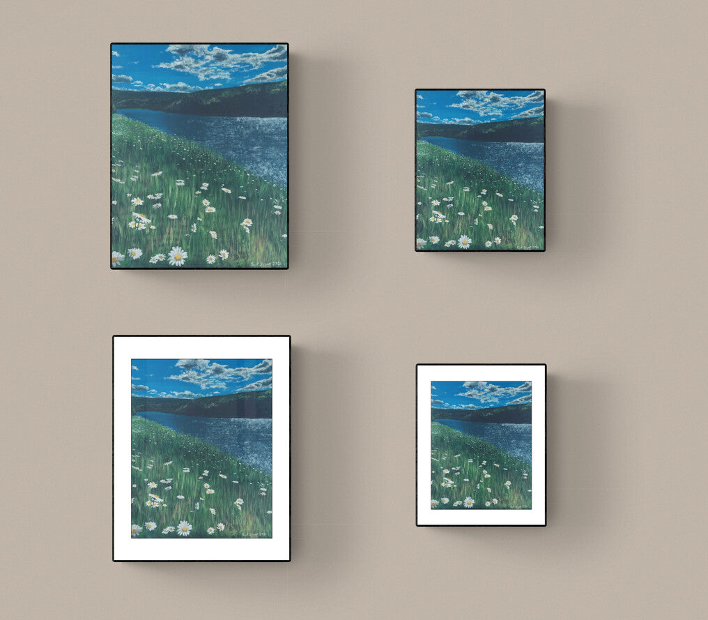 *New* River Daisies by SS - Original Available