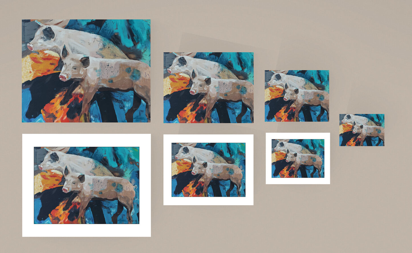 Porkchop & Bacon by SS - Original Available