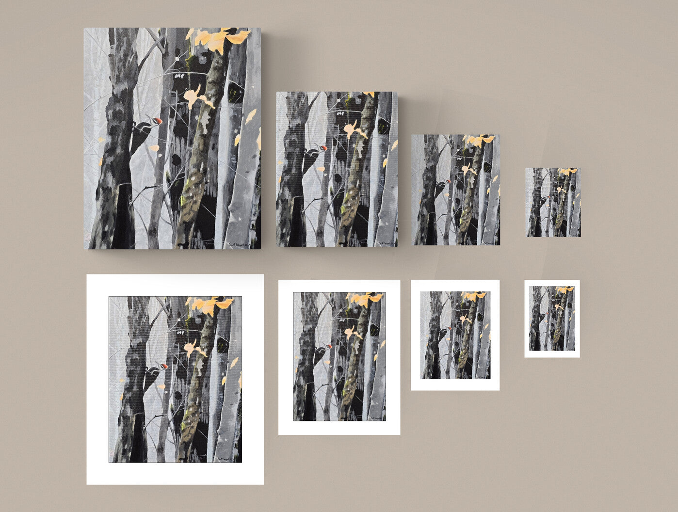 *New* Pileated Woodpecker by SS - Original Available