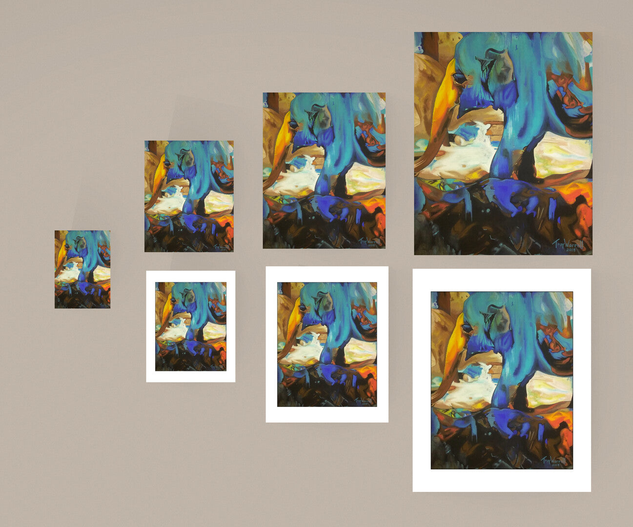 *Fav* Blue Elephant by TW - Original Available